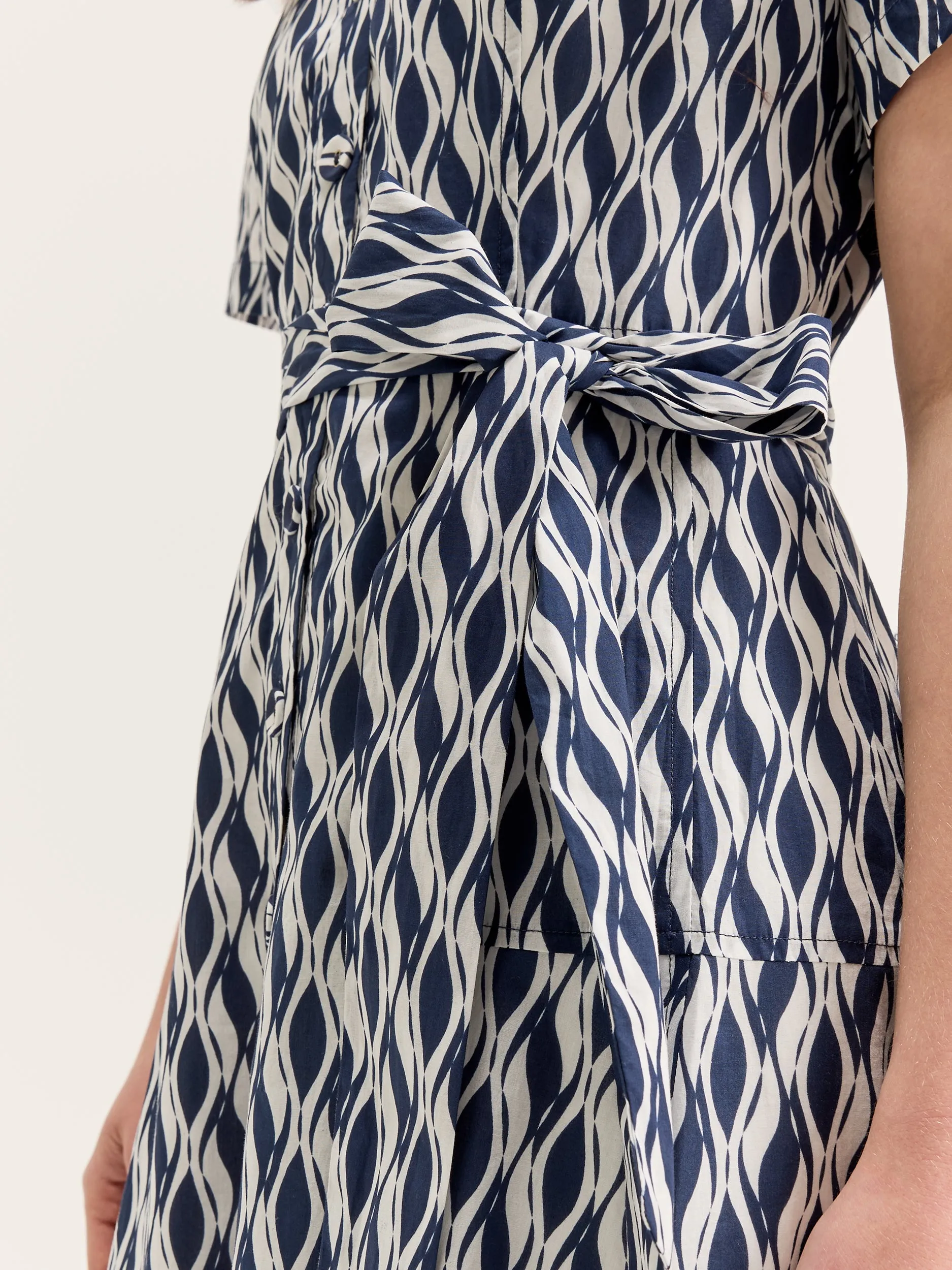 Trellis Shirtdress